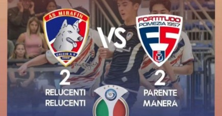 COPPA DIVISIONE: LA MIRAFIN PASSA DI RIGORE